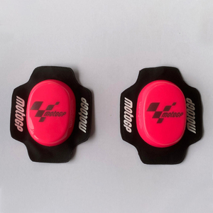 Protège-genoux de moto imprimés à coque rigide, protections pour motocross, équipement de course unisexe, garde-corps en plastique pour motards - Product Image 5