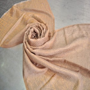 Premium Silk and <b>Wool</b> Square Scarves and Shawls Fine <b>Wool</b> Zari Reversible Stoles Cashmere Scarves & Shawls - Product Image 3