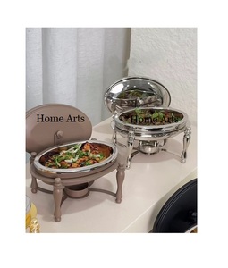 Classic Design Oval Shape Food <b>Buffet</b> Chafing Dish Stainless Steel Customized Size Food <b>Buffet</b> <b>Warmer</b> In Bulk - Product Image 1