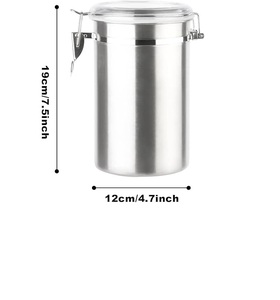 Recipiente de cocina galvanizado multiusos ecológico con tapa segura para almacenar harina, arroz, refrigerios y artículos esenciales diarios de forma segura. - Product Image 4