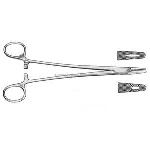 Porte-aiguilles chirurgicaux en acier inoxydable A-1 VERITAS Metzenbaum 18 cm de haute qualité, instruments de suture réutilisables, ensemble d'instruments CE - Product Image 3