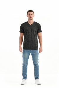 Camisas de Hombre de Talla Grande al por Mayor, de Primera Calidad, 100% Algodón Poliéster, Cuello en V, para Verano - Product Image 6