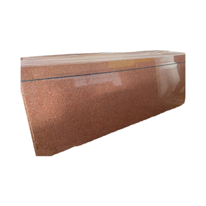 Granito Rojo Duradero y Ecológico con 5 Años de Garantía, para Pisos de Cocinas Industriales, Villas y Hoteles, Diseño Moderno, Superficie Pulida, Losa Grande - Product Image 1