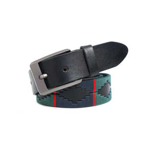 Ceinture Polo en Cuir Vente en Gros Sacs Personnalisés Tissés à la Main Ceinture Polo en Cuir Brodé Fabricant Direct LBP-0029 - Product Image 6