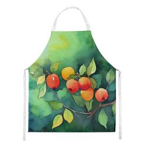 Missouri Hawthorns Watercolor Unisex Large Multicolor <b>Apron</b> for <b>Cooking</b> Baking Crafts Gardening-for Adults Women <b>Men</b> - Product Image 1