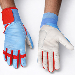 ถุงมือเบสบอลแบบเต็มนิ้ว ทนทาน นุ่มสบาย น้ำหนักเบา กันลม ระบายอากาศได้ดี สำหรับเล่นกีฬา - Product Image 1