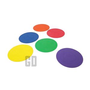 Tapis circulaire coloré/marqueur de taches/tapis en plastique mince de 15 cm de diamètre - Product Image 5