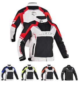 Chaqueta de Motocicleta de Malla con Protección CE Nivel 1, Alta Visibilidad, Unisex, Transpirable, para Verano, Reflectante, para Aventura, Turismo, Impermeable - Product Image 4