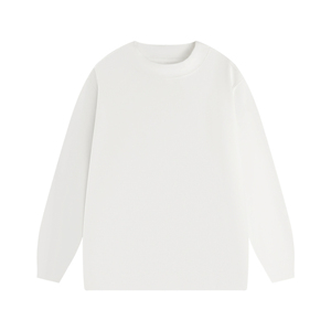 Sudadera de Manga Larga 100% Algodón 380GSM con Diseño Recortado, Impresión Digital Personalizada, Transpirable, Estilo Casual Urbano - Product Image 4