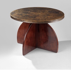 Mesa Auxiliar de Aluminio de Alta Calidad, Mueble de Primera Calidad con Detalles Metálicos, Otomana para Sala de Estar, Hogar u Hotel, en Latón - Product Image 3