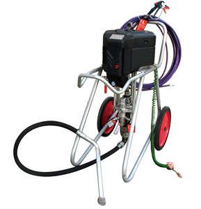 Pompe à air professionnelle Aeropro R45 avec roues et tuyaux pour usage industriel, personnalisable OEM - Product Image 2