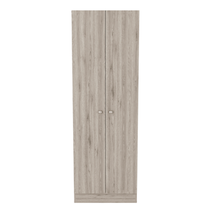 Set Cucina Roblar 8 Ripiani 2 Ante 2 Pezzi Bianco e Grigio Chiaro con Isola e Dispensa - Product Image 3