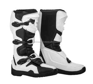 Bottes de moto en cuir véritable confortables et personnalisées à vendre Conception personnalisée Conception la plus demandée - Product Image 2