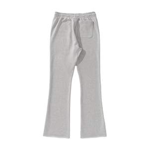 <b>men</b> stacked flare trousers with extended inseam and <b>stretch</b> fabric for modern streetwear outfits <b>mens</b> stacked flare trousers - Product Image 3
