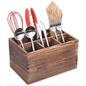Affordable Prices Wooden Caddy with Charming Design for Holding <b>Spices</b> to Enhance Your Dining Table Decorations - Product Image 3