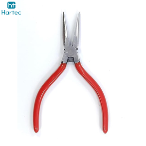High Quality Precision Flat Nose Jewelry Pliers Red Handle Smooth Jaw <b>Wire</b> Shaping <b>Craft</b> Hand Tool For Jewelry Manufacturer - Product Image 6