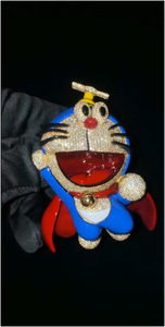 จี้สร้อยคอฮิปฮอป 3 มิติ แบบสั่งทำพิเศษ ผ่านการทดสอบ VVS ประดับเพชรโมอิสซาไนต์ เงินแท้ เครื่องประดับคุณภาพสูงสำหรับผู้ชาย จี้เคลือบเงา - Product Image 2