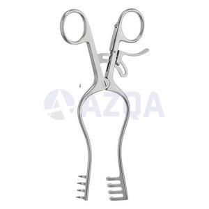 <span class=keywords><strong>Norfolk</strong></span> <span class=keywords><strong>Norwich</strong></span> Wondretractor 220mm Zelfborgende 4x5 Stompzijdige Pinnen Met Ratel Orthopedische Chirurgische Instrumenten - Product Image 6