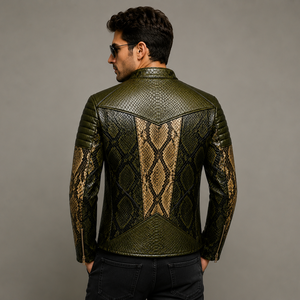 Nouvelle veste en cuir décontractée pour homme, tenue d'hiver, design motard, poches avant, chauffante et respirante, épaisse - Product Image 2