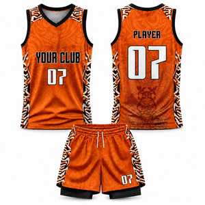 Top Seller 2026 Custom Summer Basketball Jersey Uniform Set Breathable <b>Mesh</b> Eco-Friendly Sportswear Quick Dry Team Basketball - Product Image 1