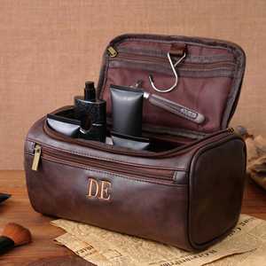 Personalized Travel Luggage Tags Genuine Leather Bag Tags Privacy Cover Suitcase <b>Name</b> <b>Labels</b> Custom Set TYG-0161 - Product Image 2