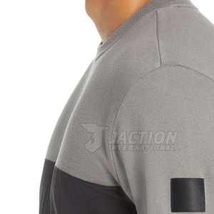 Sweat-shirt surdimensionné personnalisé pour hommes, prix de gros abordable, vêtements basiques légers pour hommes - Product Image 5