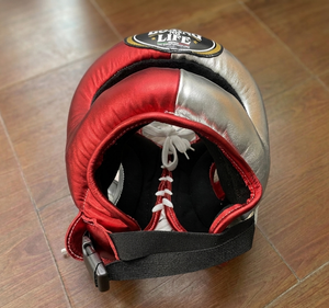 No Boxing No Life Protector Nasal Profesional para Boxeo, Cierre Ajustable con Gancho y Bucle, Cuero Vacuno Genuino, Protección de Seguridad - Product Image 2