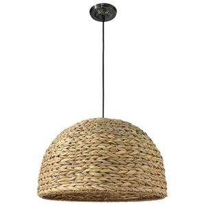Factory Classic Style Natural Woven <b>Rattan</b> Lampshade for Home Decoration Natural Hyacinth <b>Pendant</b> Handmade in Viet Nam - Product Image 1