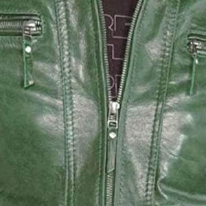 Veste en cuir pour homme, nouvelle mode d'hiver, col roulé, à capuche, imperméable, respirante, de haute qualité, personnalisable, doublure en soie sur le devant - Product Image 3