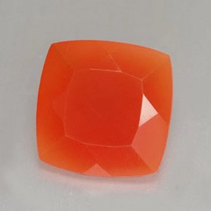 Magnifique Pierre Naturelle de Cornaline Facettée Coupe Coussin pour la Fabrication de Bijoux en Gros : Bagues, Pendentifs, Bracelets – Tailles Personnalisées Disponibles - Product Image 1