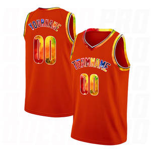 Maillot de basket-ball personnalisé unique, impression personnalisée, maillot de basket-ball tendance, gilet d'entraînement pour jeux en plein air, vêtements de sport unisexes - Product Image 2