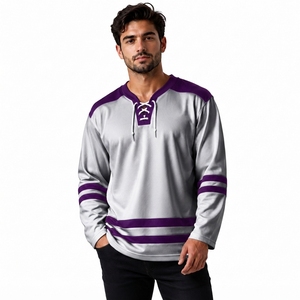 Jersey Deportivo de Hockey Personalizado, Uniforme de Equipo Premium, Fabricante de Marca Privada OEM, 100% Poliéster, Absorbe la Humedad, Disponible en Stock - Product Image 2