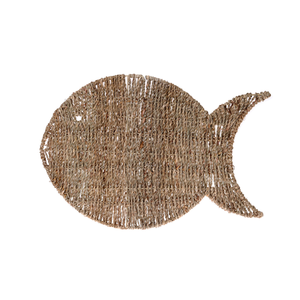 แผ่นรองจานสานมือสไตล์ชายทะเล รูปทรงปลา สำหรับโต๊ะอาหาร ราคาถูกจากเวียดนาม - Product Image 2