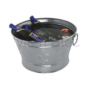 ถังแช่เครื่องดื่มทรงกลม สแตนเลส สำหรับไวน์ แชมเปญ พร้อมหูหิ้ว ราคาขายส่ง - Product Image 1