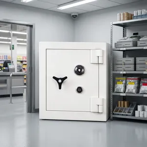 Supermarket & Cash Handling Safe Fireproof Steel Size Large Anti-Theft Safe with Drill-Resistant Protection TX-152 - Product Image 1