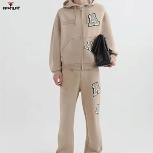 Survêtement unisexe personnalisé, écologique, décontracté, respirant, imprimé, à capuche, 100 % coton, grande taille - Product Image 5