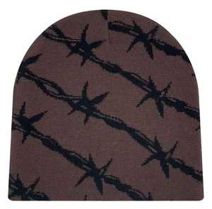 Unisex Knit <b>Beanie</b> Solid Casual Winter Hat for Adults Adjustable Breathable & <b>Waterproof</b> Polyester 56-58CM Head Circumference - Product Image 1
