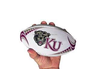 <b>Mini</b> NRL League Rugby <b>Ball</b> with full custom customized <b>Branding</b> perfect for Event giveaways at wholesale Price - Product Image 6