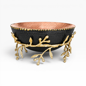 Gold Finished Handmade <b>Chocolate</b> Bowl with Ball Accent Customizable <b>Chocolate</b> Bowls Supplies Custom Sizes Color Available Here - Product Image 5