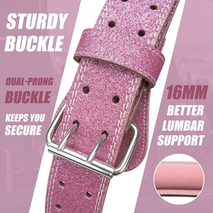 Ceinture de musculation en cuir synthétique neuve pour dips et tractions - Product Image 5