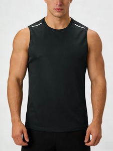<b>Plus</b> <b>Size</b> Loose Fit 5XL 6XL Large <b>Size</b> Summer Casual Men's Tank <b>Tops</b> - Product Image 2