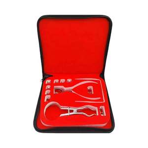 Kit de Dique de Goma Manual de Buena Calidad con Instrumentos Dentales de Acero Inoxidable Reutilizables y Agarre Ergonómico - Product Image 1