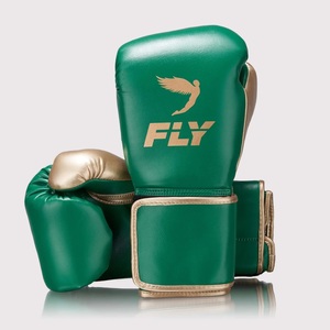 Gants de boxe Fly Superloop Pro X2, en cuir de vache véritable, pour sparring et entraînement, avec support de poignet à fermeture auto-agrippante - Product Image 5