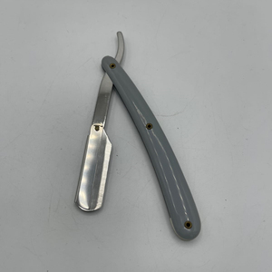 Stainless Steel <b>Single</b> <b>Blade</b> Disposable <b>Razor</b> with Plastic Handle for Male Barber Shop Beard Grooming - Product Image 5