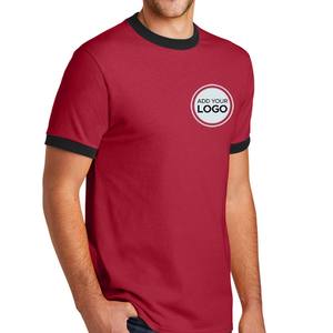 เสื้อยืดทรงพอดีตัวแบบนุ่ม ไซส์ S - 4XL เสื้อยืดคอกลมแขนสั้น - Product Image 3