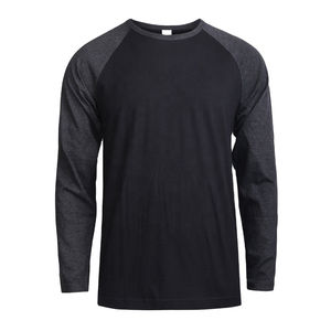 Camiseta de Manga Larga con Cuello Redondo, 100% Algodón, Ecológica, de Secado Rápido, para Hombre y Mujer, con Logotipo Personalizado, Sublimación, Bordado e Impresión - Product Image 1