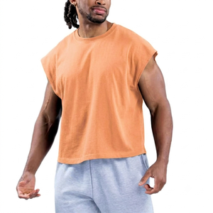 Fashionable Men's Regular Wear Soft Comfortable Fabric <b>Tank</b> <b>tops</b> Low Price <b>Loose</b> Fit Men's 180 GSM Sleeveless <b>Tank</b> <b>Tops</b> - Product Image 1
