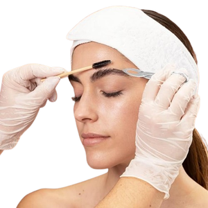 Pinzas de Acero Inoxidable de Alta Calidad con Mango de Tijera y Punta Recta para Cejas, Depilación Facial - Product Image 3