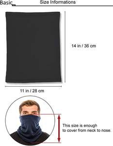 Cache-cou, cache-visage, masque de ski, cache-cou d'hiver pour moto, cyclisme, course à pied, avec logo personnalisé, pour activités de plein air - Product Image 3