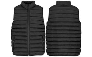 Men's Puffer Warm Breathable Eco-Friendly Quick Dry Winter <b>Vest</b> 100% Polyester High Quality Casual Quilted Outerwear - Product Image 3